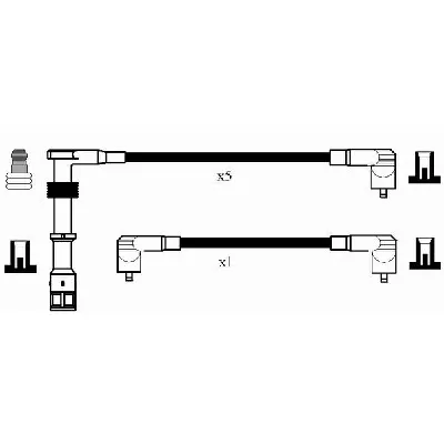 Komplet kablova za paljenje NGK RC-AD208 0508 IC-273610