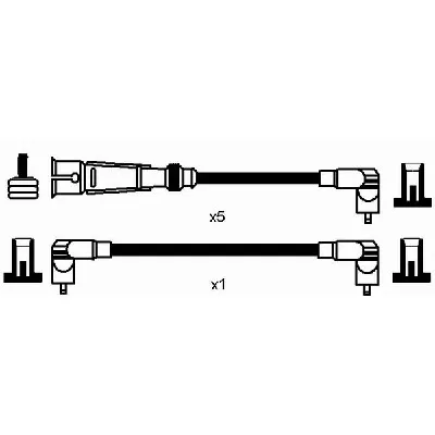 Komplet kablova za paljenje NGK RC-AD216 0516 IC-A364F5