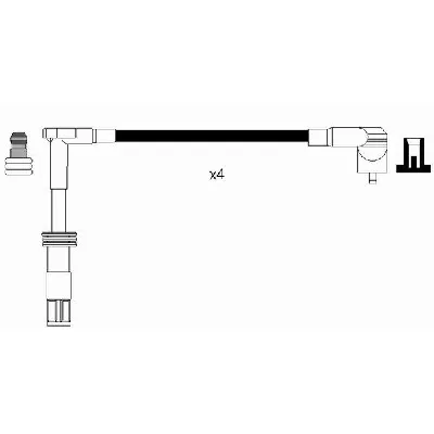 Komplet kablova za paljenje NGK RC-AR903 8597 IC-A095A2