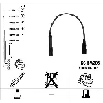 Komplet kablova za paljenje NGK RC-BW208 0551 IC-273629