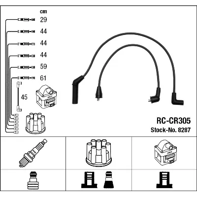 Komplet kablova za paljenje NGK RC-CR305 8287 IC-A7C207