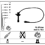 Komplet kablova za paljenje NGK RC-EF1204 44323 IC-C70223