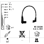 Komplet kablova za paljenje NGK RC-EZ1216 44318 IC-C7022C