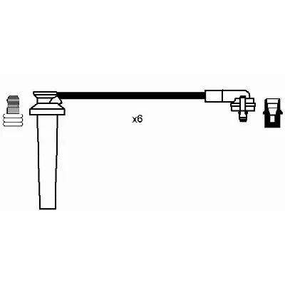 Komplet kablova za paljenje NGK RC-FD1204 7701 IC-9DFB62