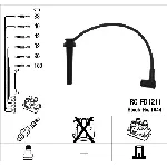 Komplet kablova za paljenje NGK RC-FD1211 1644 IC-B49C73