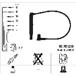 Komplet kablova za paljenje NGK RC-FD1216 44234 IC-C394F9