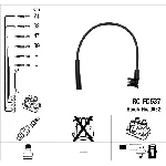Komplet kablova za paljenje NGK RC-FD537 0632 IC-286514