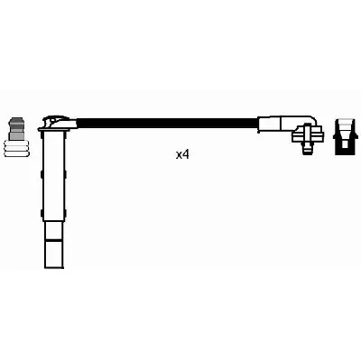 Komplet kablova za paljenje NGK RC-FD545 0640 IC-634410