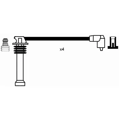 Komplet kablova za paljenje NGK RC-FD808 8542 IC-99B378