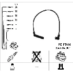 Komplet kablova za paljenje NGK RC-FT444 0691 IC-273914