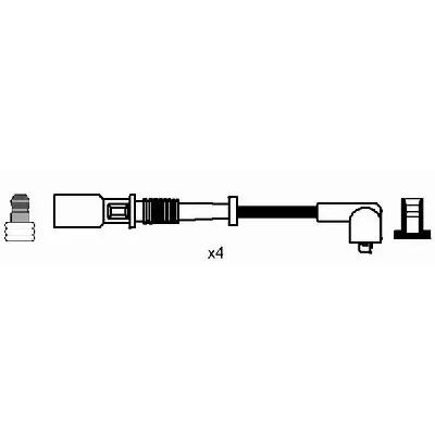 Komplet kablova za paljenje NGK RC-FT601 8192 IC-310209