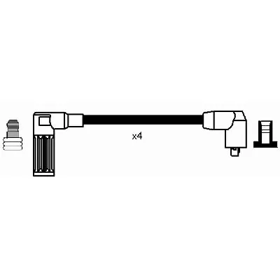 Komplet kablova za paljenje NGK RC-FT602 8193 IC-AF6ACF