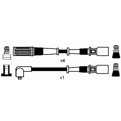 Komplet kablova za paljenje NGK RC-FT621 8523 IC-AF6AD4