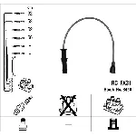 Komplet kablova za paljenje NGK RC-FX31 8456 IC-415185