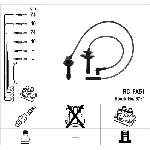 Komplet kablova za paljenje NGK RC-FX51 5761 IC-AF6ADF