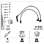 Komplet kablova za paljenje NGK RC-HD301 8300 IC-AF6AE4
