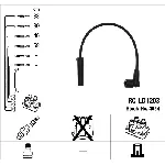 Komplet kablova za paljenje NGK RC-LD1203 4054 IC-AF6B20