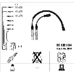 Komplet kablova za paljenje NGK RC-MB1104 4070 IC-AF4C5C