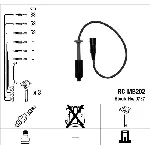 Komplet kablova za paljenje NGK RC-MB202 0737 IC-273591