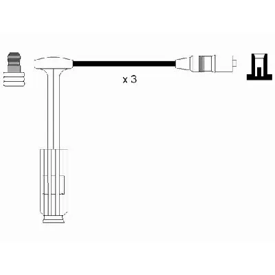 Komplet kablova za paljenje NGK RC-MB202 0737 IC-273591