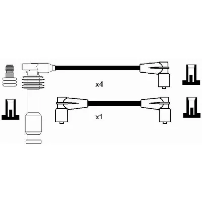 Komplet kablova za paljenje NGK RC-OP204 0769 IC-273637