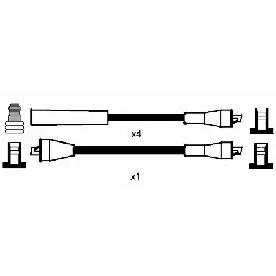 Komplet kablova za paljenje NGK RC-OP402 0772 IC-273782