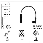 Komplet kablova za paljenje NGK RC-RN1202 4053 IC-AF6BAC