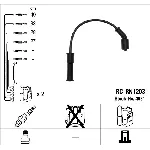 Komplet kablova za paljenje NGK RC-RN1203 4081 IC-AF6BAD