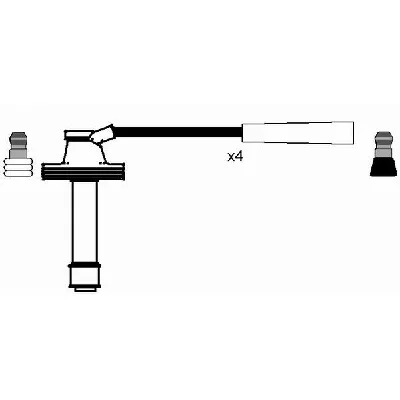 Komplet kablova za paljenje NGK RC-RN608 8492 IC-A10FF7