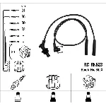 Komplet kablova za paljenje NGK RC-RN623 8493 IC-A09F02