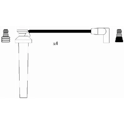 Komplet kablova za paljenje NGK RC-RV1301 2476 IC-AF6BC6