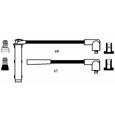 Komplet kablova za paljenje NGK RC-RV415 0890 IC-373925