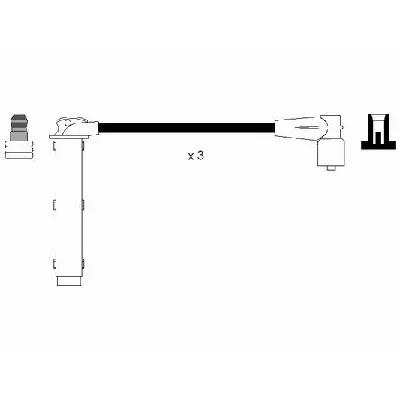 Komplet kablova za paljenje NGK RC-RV901 7408 IC-AF14A8