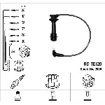 Komplet kablova za paljenje NGK RC-TE120 2816 IC-AF6C28