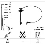 Komplet kablova za paljenje NGK RC-TE43 9618 IC-274030