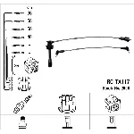 Komplet kablova za paljenje NGK RC-TX117 2908 IC-AF6C5C