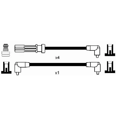 Komplet kablova za paljenje NGK RC-VL606 8469 IC-AF6C77