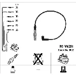 Komplet kablova za paljenje NGK RC-VW201 0932 IC-273586