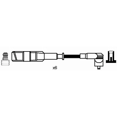 Komplet kablova za paljenje NGK RC-VW201 0932 IC-273586