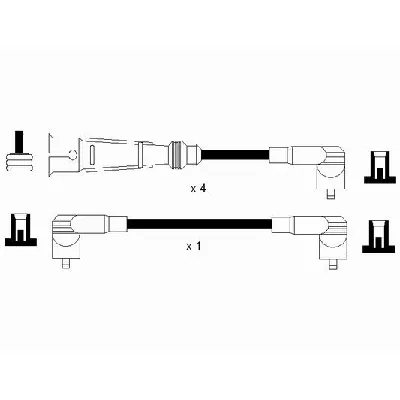 Komplet kablova za paljenje NGK RC-VW216 0947 IC-273656