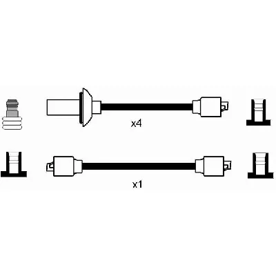 Komplet kablova za paljenje NGK RC-VW217 0948 IC-273667