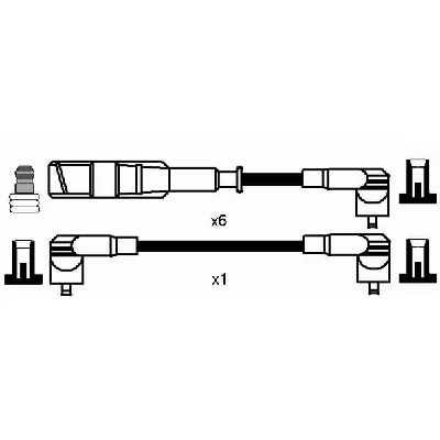 Komplet kablova za paljenje NGK RC-VW223 0954 IC-273688