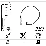 Komplet kablova za paljenje NGK RC-VW235 0966 IC-A82872