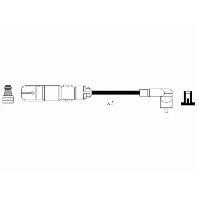 Komplet kablova za paljenje NGK RC-VW235 0966 IC-A82872