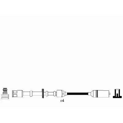 Komplet kablova za paljenje NGK RC-VW236 0967 IC-505299