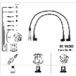 Komplet kablova za paljenje NGK RC-VW903 8621 IC-9BEA1B