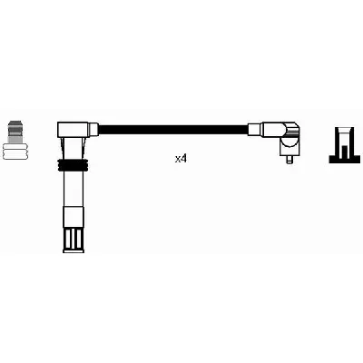 Komplet kablova za paljenje NGK RC-VW910 7306 IC-465924