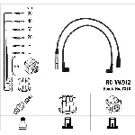 Komplet kablova za paljenje NGK RC-VW912 7318 IC-AF6C8C
