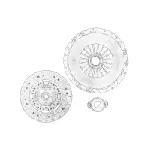 Komplet kvačila OE IVECO 42575796 IC-DEFBCA