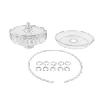 Komplet kvačila OE VW 02E 398 029B IC-D49931